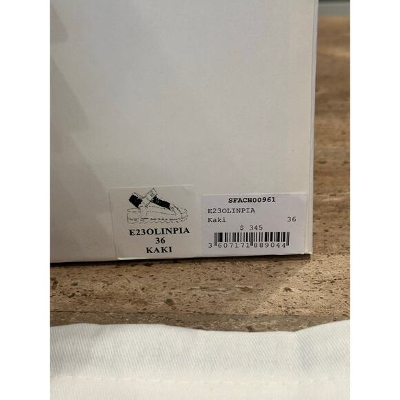 NEW in box Sandro Shell And Crochet-knit Braided Sandals SIZE FR 36 / 5.5 US - Picture 7 of 9